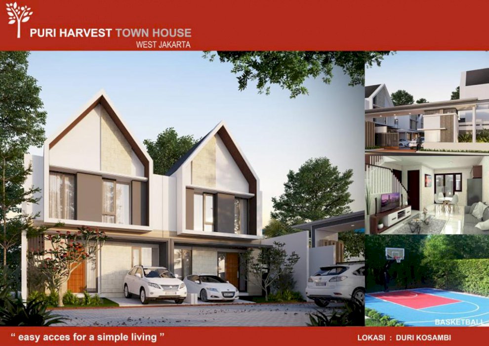 Dijual Cepat Rumah di Puri Harvest West, Duri Kosambi, West Jakarta