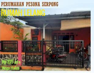 Dijual rumah lelang unit terbatas