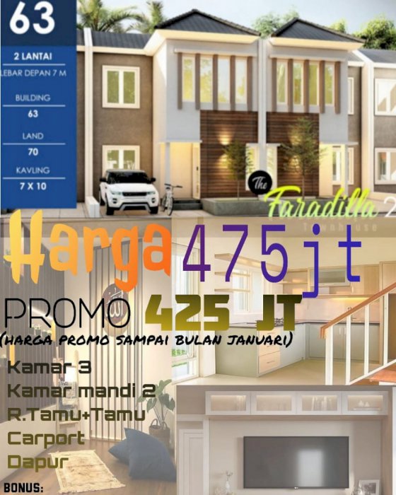 RUMAH DUA LANTAI 2 MENIT SOLO BARU