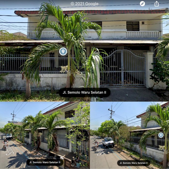 Dijual Tanah Dgn Bangunan 2 Rumah Semolowaru Elok Surabaya