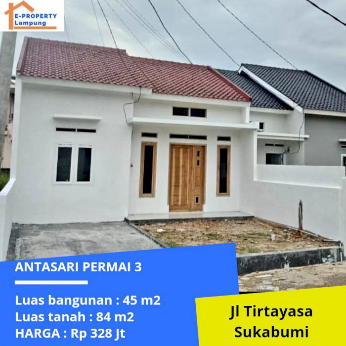Rumah murah di tirtayasa sukabumi