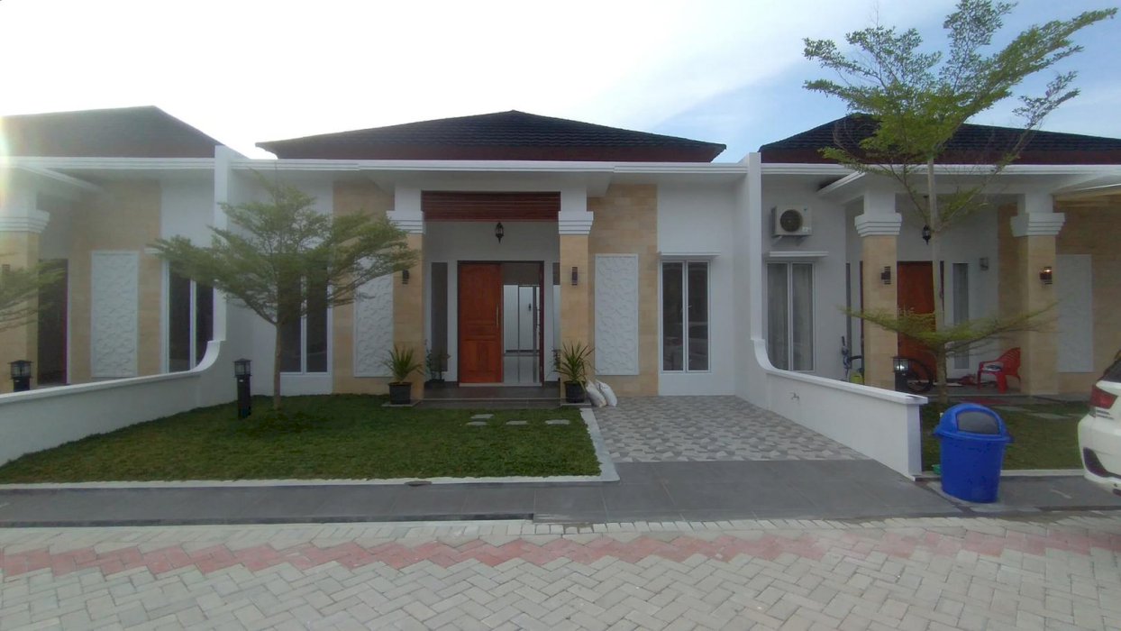 Rumah Cluster Design Bali Ready Stok siap huni di Pekanbaru
