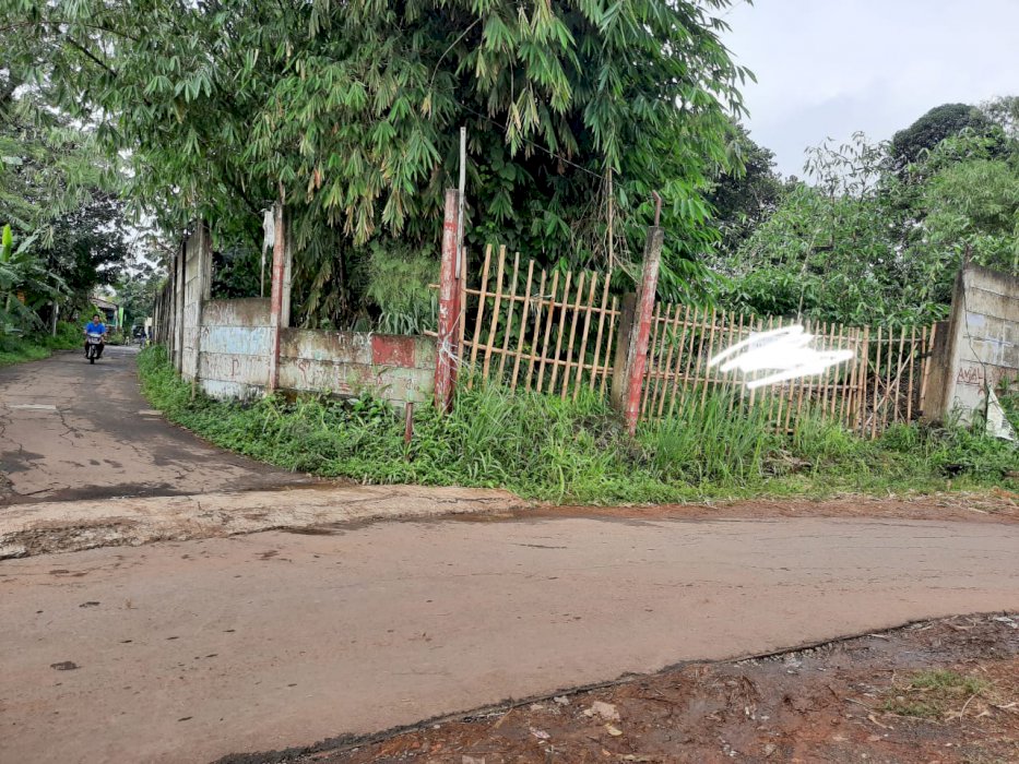 DIJUAL TANAH DI PINGGIR JALAN DESA DI RANGKAPAN JAYA PANCORAN MAS KOTA DEPOK