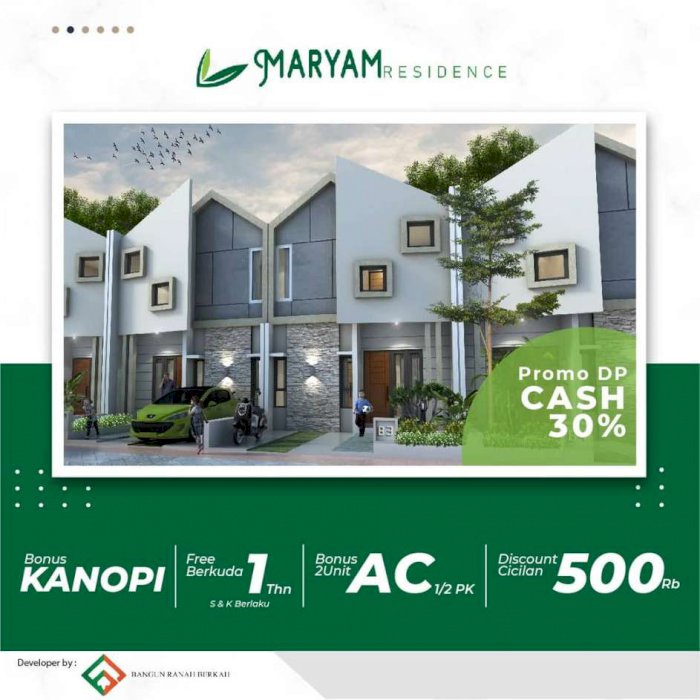 PROMO GATHERING PERUMAHAN SYARIAH MURAH KPR TANPA BANK DI SETU BEKASI