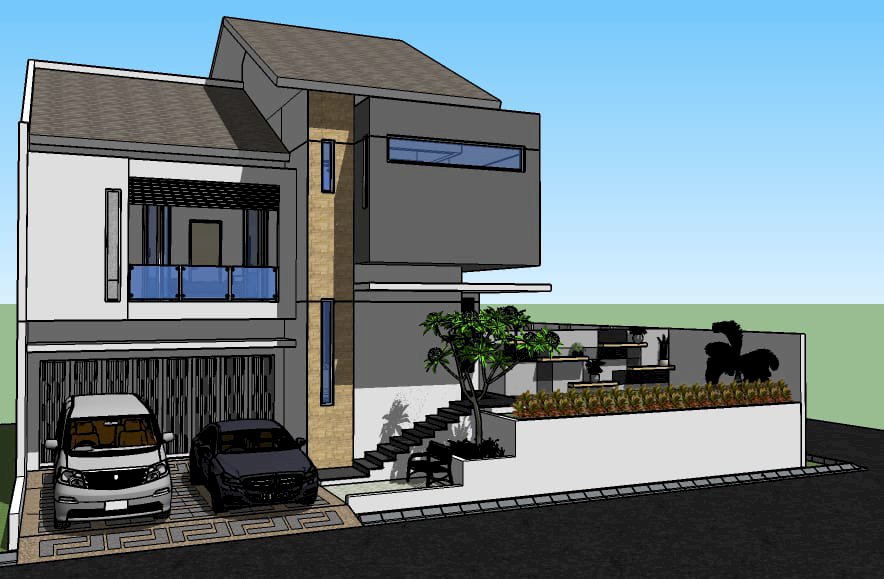   *RUMAH DENGAN PRIVATE POOL DEKAT KOKAS HARGA 5M-AN!*