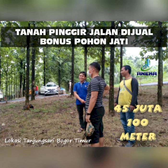 KAVLING JATI INDAH BERKUALITAS PINGGIR JALAN TRANSYOGI BONUS JATI EMAS