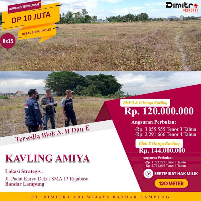 Kavling syariah tanpa bunga tanpa denda