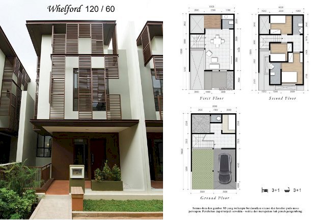 Rumah Siap Huni Whelford Greenwich Park BSD City