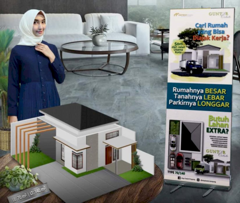 Rumah murah bandar lampung gunung terang