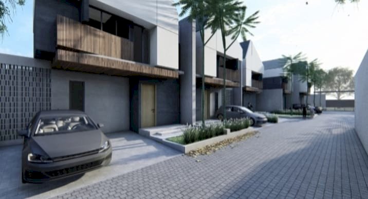 RUMAH 2 LANTAI 3 KAMAR HARGA DI JAMIN MURAH LOKASI GRAHA RAYA BINTARO