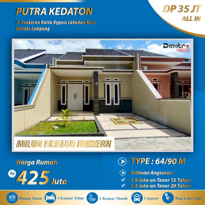 Promo Bulan Penuh Cinta Putra Kedaton Residence