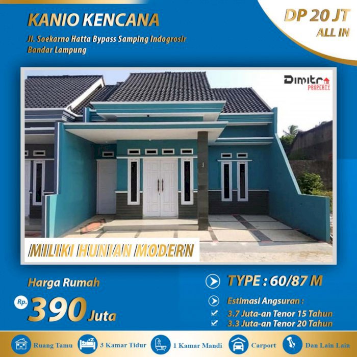 Promo Bulan Penuh Cinta Kanio Kencana Residence 60/87