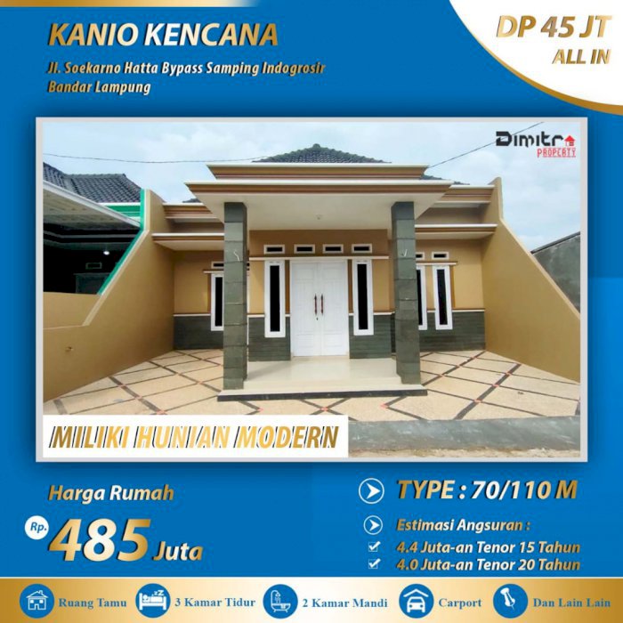 Promo Bulan Penuh Cinta Kanio Kencana Residence 70/110