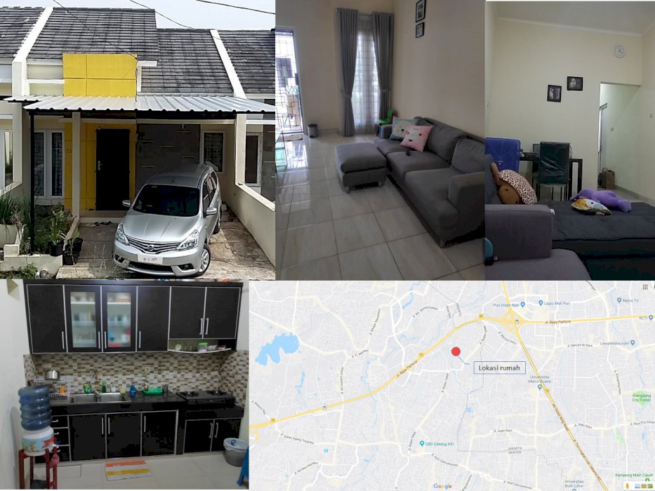 Rumah strategis di Perbatasan Jakarta Barat dekat Puri Indah (BU)