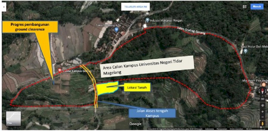 Dijual Cepat BU,Tanah Strategis di Grabag Magelang