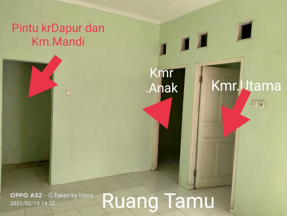 Rumah Komplek Mahkota Simprug, Tangerang LT 80 m2
