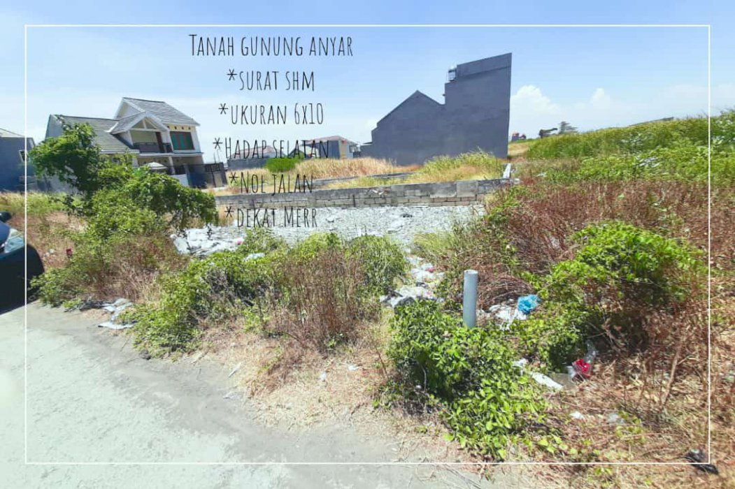 Tanah Siap Bangun Nol. Jl. Cor Strategis G. Anyar Surabaya