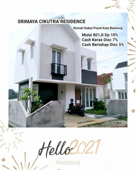 Sisa 3Unit Rumah Mewah Cantik Di Srimaya Cikutra Dekat Dago Bandung