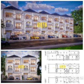 Rumah Mewah fasilitas Private Pool strategis di Komp Kav DPR Jagakarsa