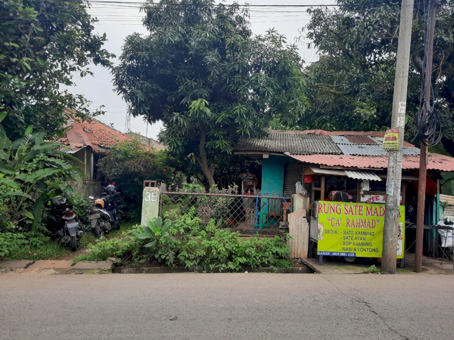 DIJUAL TANAH DI PINGGIR JALAN DI DAERAH RANGKAPAN JAYA PANCORAN MAS KOTA DEPOK