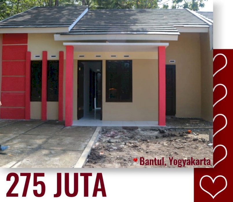 promo rumah 5 menit ke PEMDA BANTUL harga 275 juta