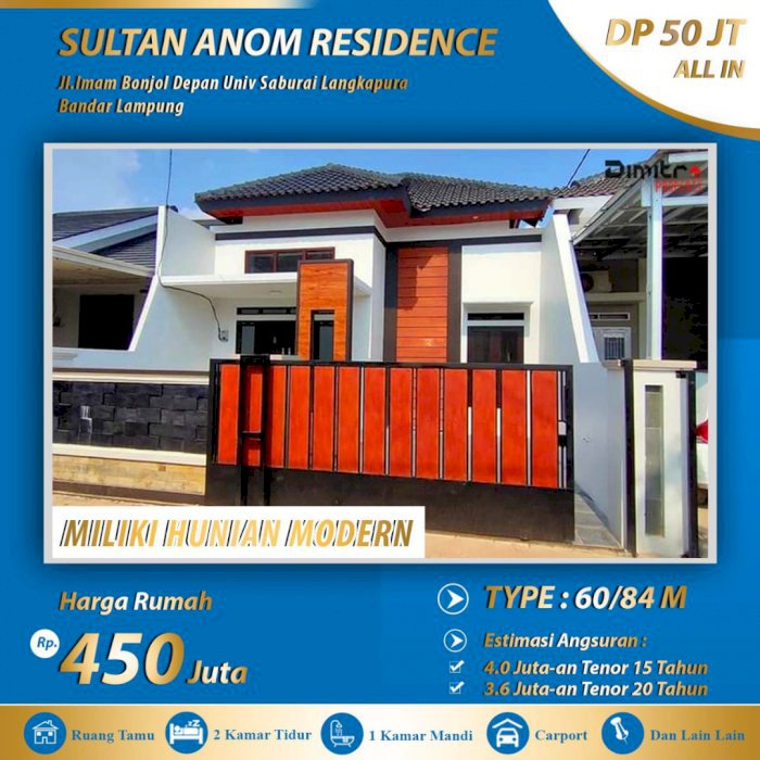 Promo Bulan Penuh Cinta Sultan Anom Residence 60/84