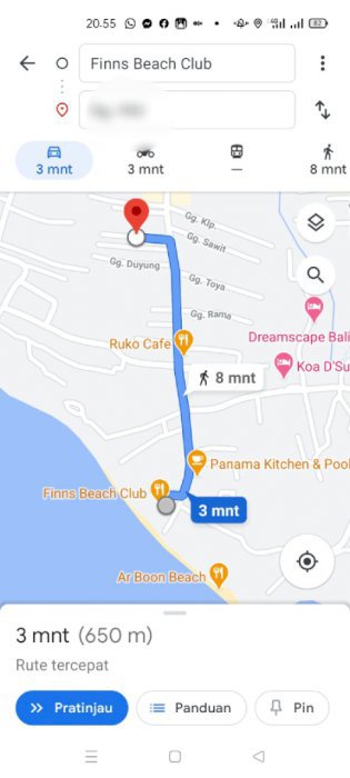 JUAL TANAH PREMIUM PANTAI BERAWA CANGGU BADUNG