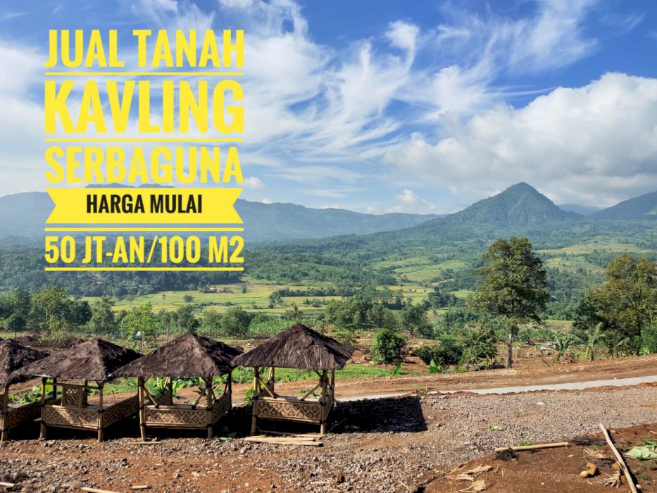 KAVLING VIEW PEGUNUNGAN MURAH LEGALITAS TERJAMIN NUANSA ALAM TRANSYOGI