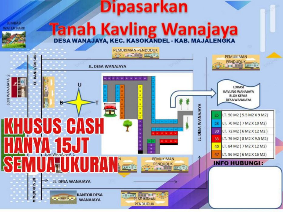 Tanah kavling baru di Majalengka