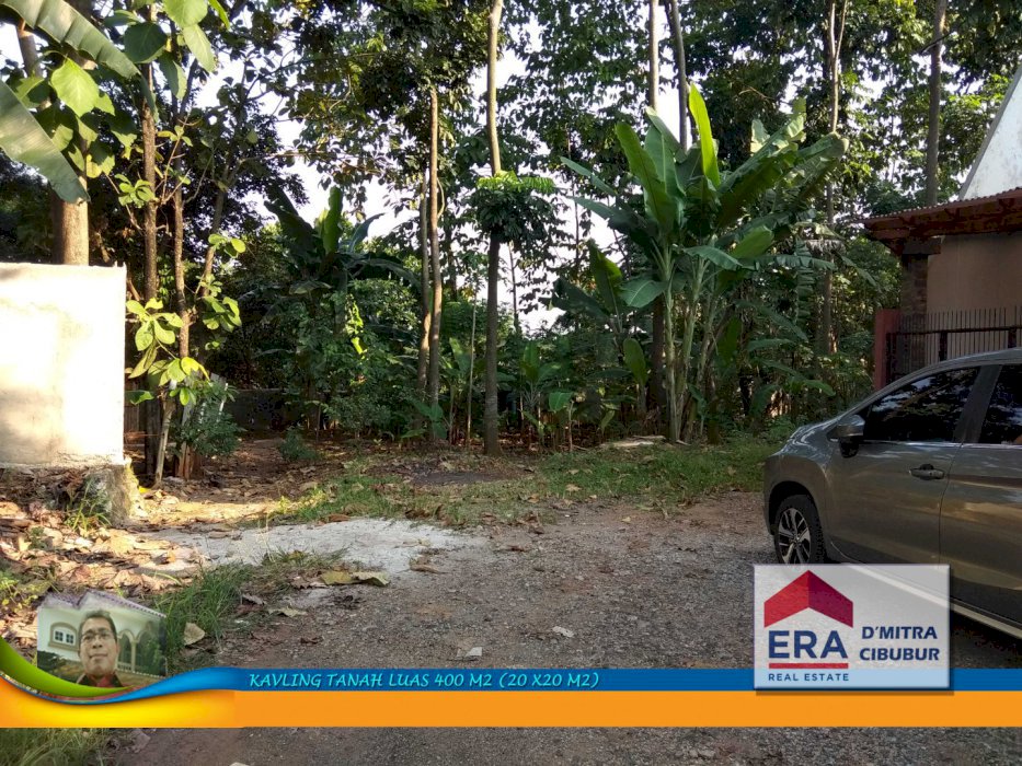 Kavling Tanah, Strategis di Alternatif Cibubur, LT400m2, hrg Rp 2,85M