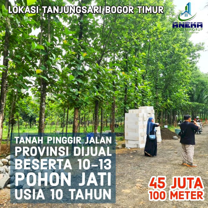 JUAL KAVLING TANAH SERBAGUNA PINGGIR JALAN PROPINSI JATI TRANSYOGI