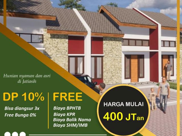 cluster ekslusif harga minimalis di Jatiasih dekat Jatiwarna Bekasi