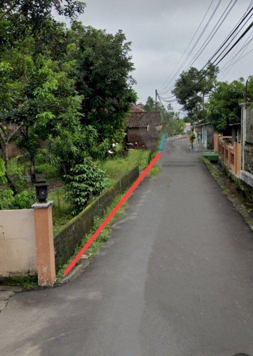 Tanah 20 meter dari jalan Kapten Haryadi, Sinduharjo, Sleman