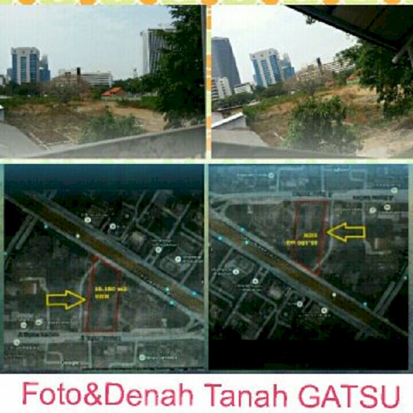 Dijual Tanah Jln Gatot Subroto, Kuningan Barat, DKI - Jakarta Selatan