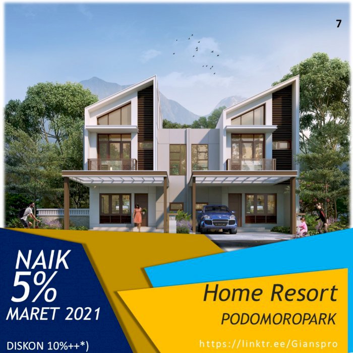 Jual Rumah 2Lantai Podomoro Bandung 4kt 4 km Type edelwies