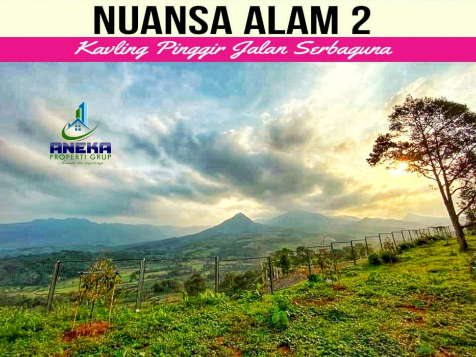 KAVLING VIEW PEGUNUNGAN  MURAH NUANSA ALAM TRANSYOGI 2 LEGALITAS AMAN