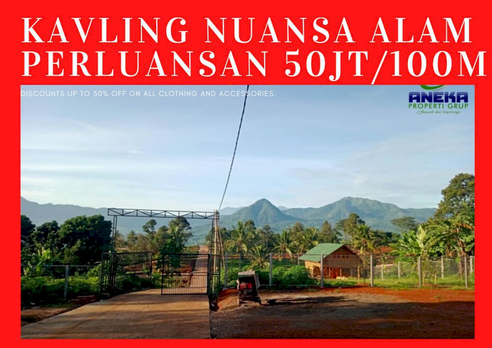 DIJUAL MURAH INVESTASI KELUARGA TANAH KAVLING DINUANSA ALAM 2 BOGOR