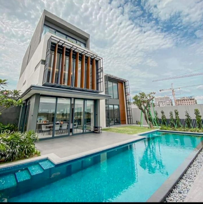 Lyndon  Nava park..rumah kereeen  sultan di bsd