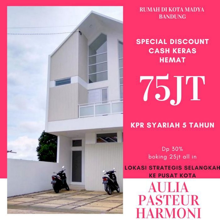 Rumah Cantik hanya 3 KM Daeri exit tol Pasteur kota bandu g