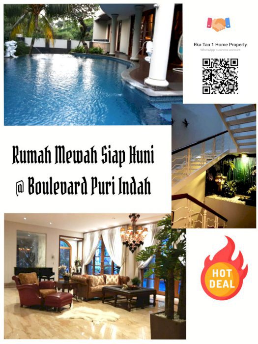 PURI INDAH: RUMAH MEWAH HUK SWIMMING POOL