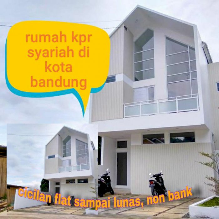 Jarang Ada Rumah Syariah Cantik Strategis Dekat Exit Tol Pasteur