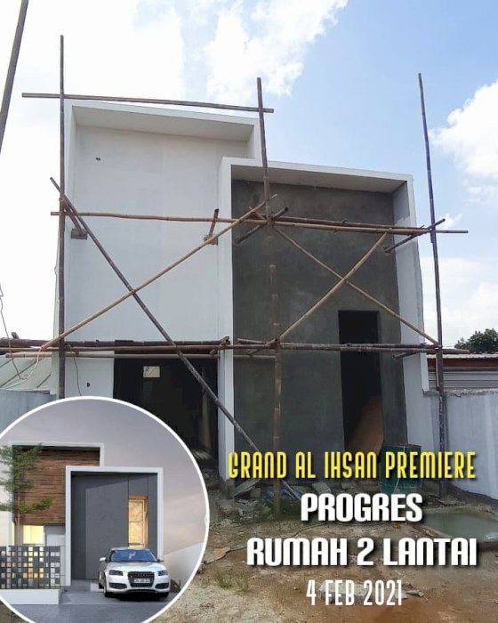 Rumah Syariah type 60 di Bekasi Lokasi Strategis Pinggir Jalan Raya