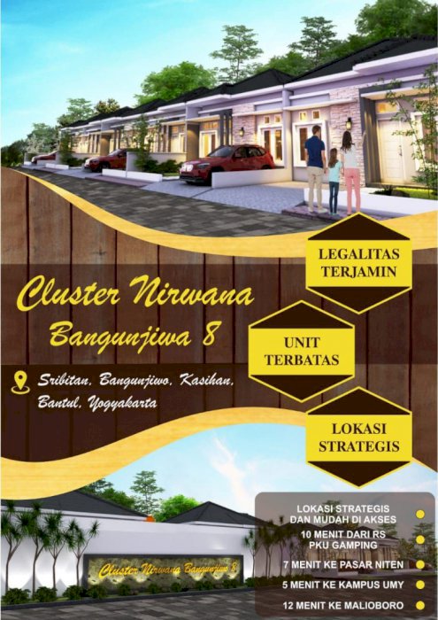 PROMO 2 UNIT TERAHIR RUMAH DEKAT KAMPUS UMY