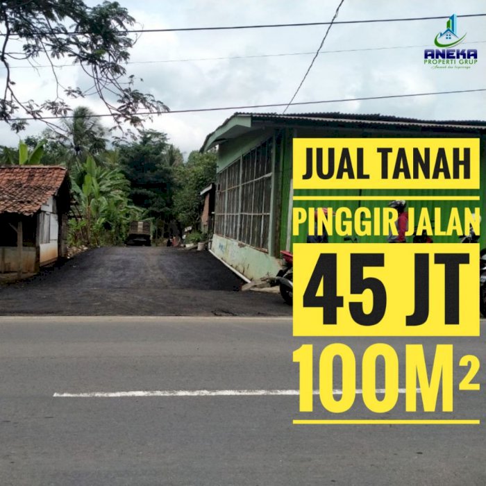 DIJUAL TANAH PINGGIR JALAN SURAT SHM