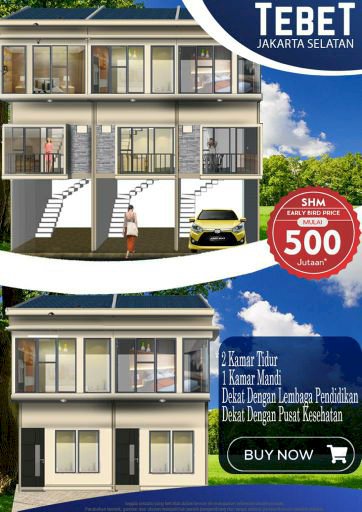 Rumah 2 lantai minimalis sangat murah di tebet Jakarta selatan