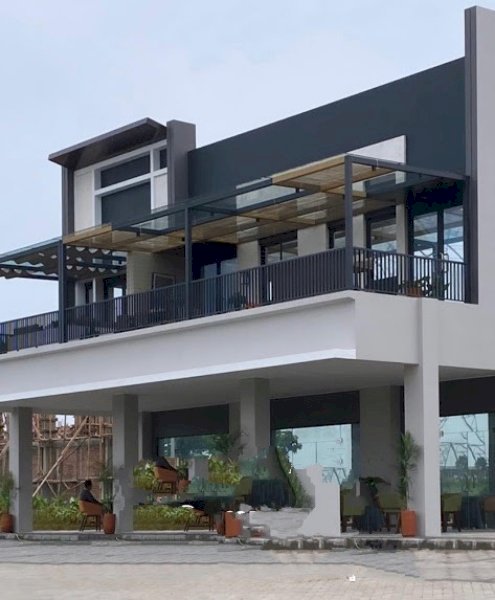 Ruko Melody Sumarecon Serpong - langsung menghadap danau