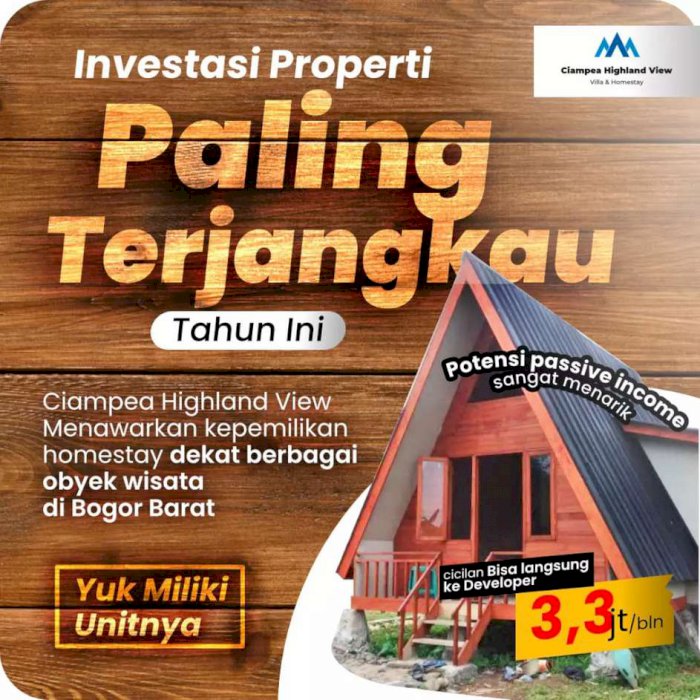 Rumah Homestay Termurah Di Bogor