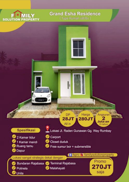 GRAND ESHA RESIDENCE MEWAH HARGA MERAKYAT