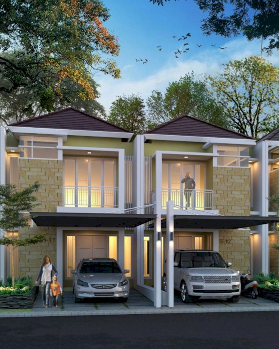 Rumah cluster mewah murah