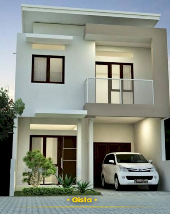 Hunian dgn Konsep modern 2Lantai di Condet Kramat Jati Jaktim